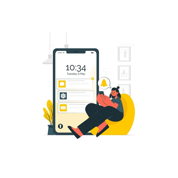 Enables instant delivery of notifications and updates